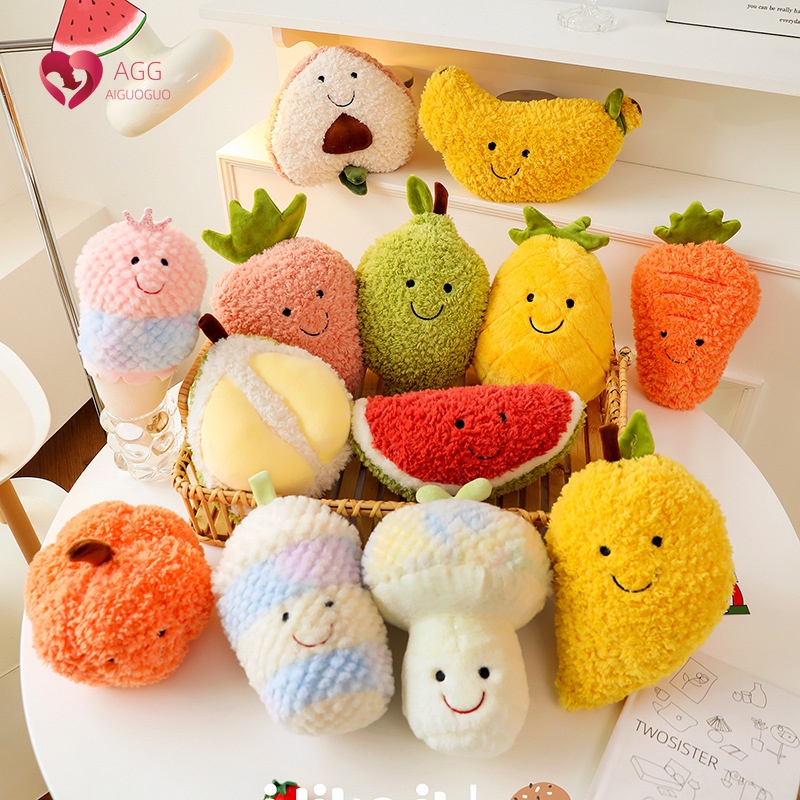 Trẻ Em Đồ Chơi Búp Bê Rau Quả Búp Bê Hình Trái Cây Dễ Thương Sang Trọng Đồ Chơi Đám Cưới Tung Búp Bê Quà Tặng Sinh Nhật 8 Inch Tiểu Ly búp Bê