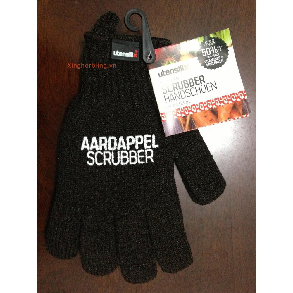 Xbvn 1 Găng tay đi tắm Chà Lưng Tẩy Tế Bào Chết Mát Xa Cơ Thể