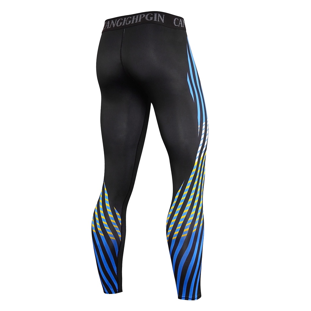 Bbb Quần Legging Thể Thao Chạy Bộ Tập yoga Dài Nén Nhanh Khô Cho Nam