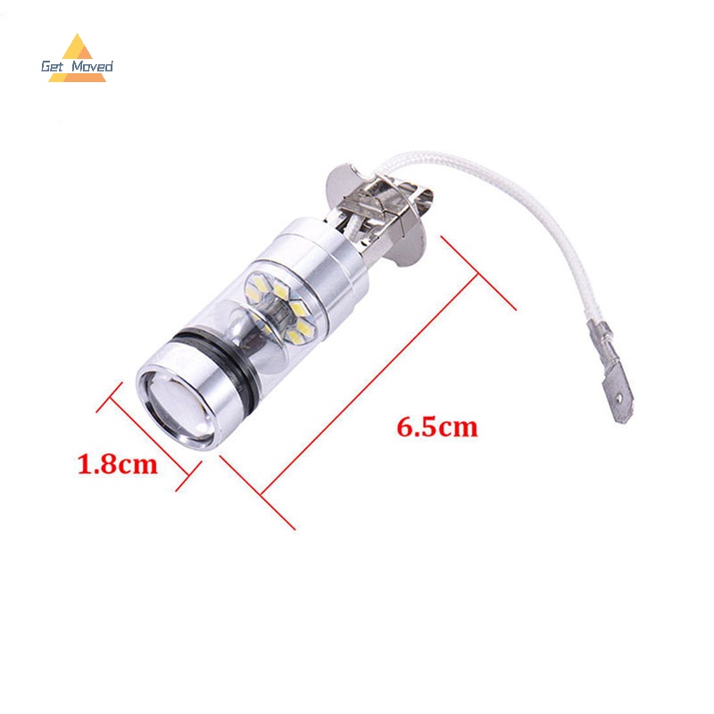 Đèn Pha led 100w h3 12 / 24v Phá Sương Mù Cho Xe Hơi Mới