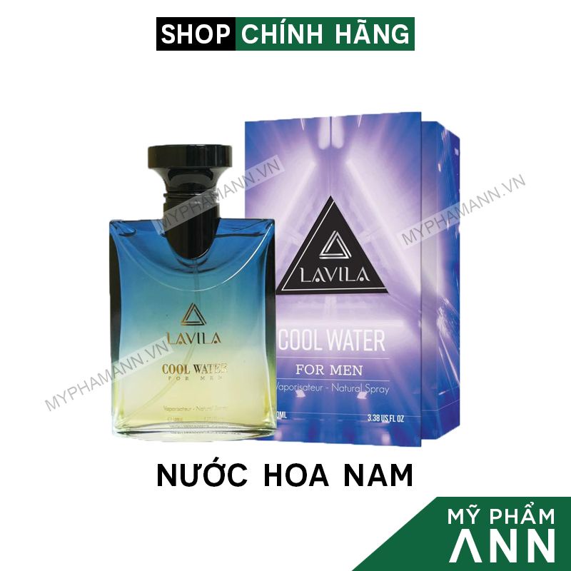 Nước Hoa Nam Cool Water Lavila 100ml Chính Hãng