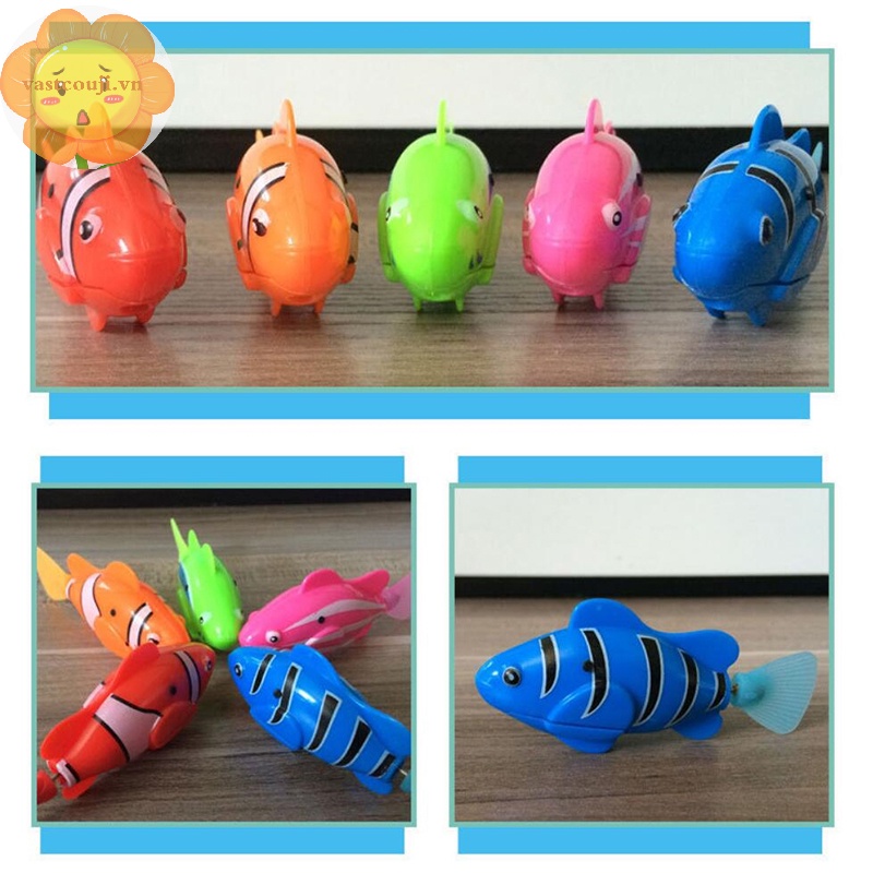 Đồ Chơi Cá robot Điện Tử Màu Trơn Có Đèn led Phát Sáng Trong Nhà Cho Thú Cưng vn
