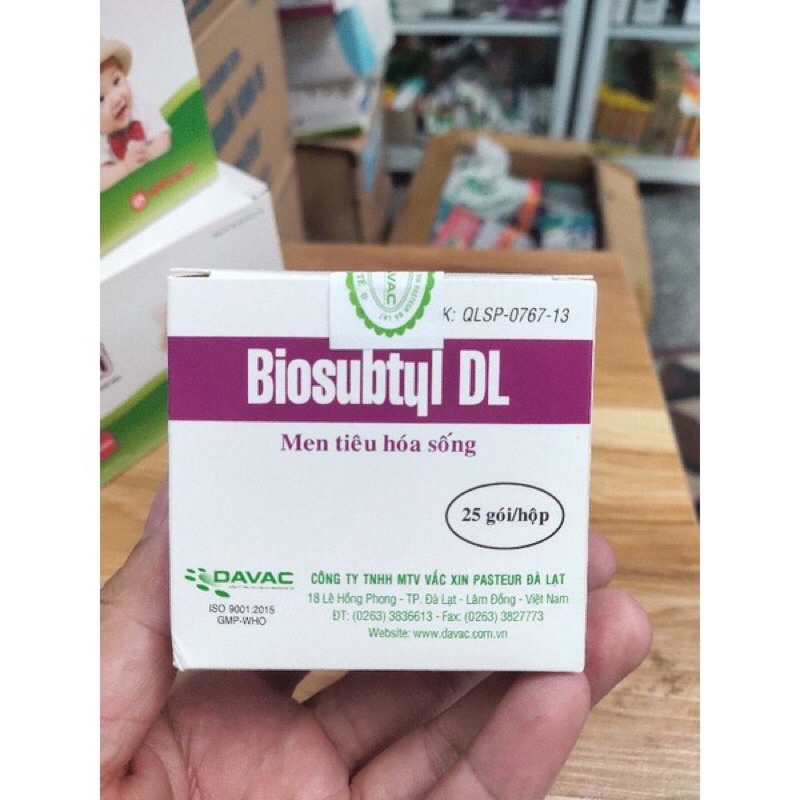 ✅ Men đà lạt Biosubtyl dl , men tiêu hoá bổ sung lợi khuẩn