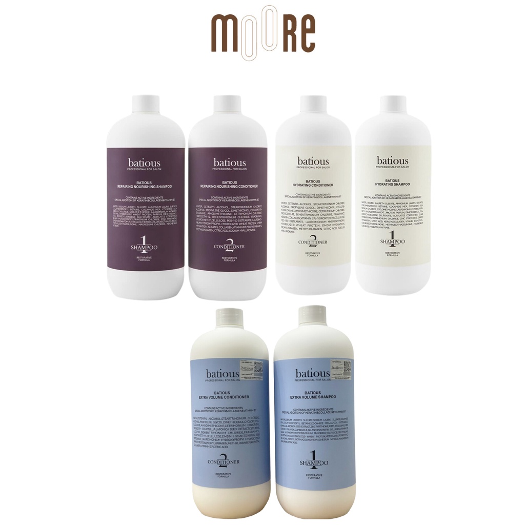 Dầu Gội Xả BATIOUS Professional For Salon