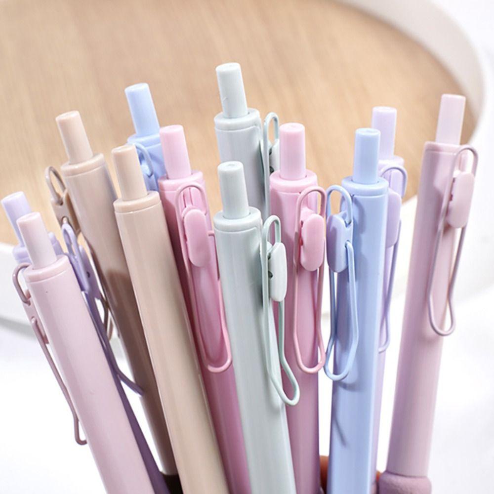 KUNHEV Bộ 4 Bút Mực gel Ngòi 0.5mm Mềm Mại Nhanh Khô Sáng Tạo Thích Hợp Làm Quà Tặng Cho Học Sinh