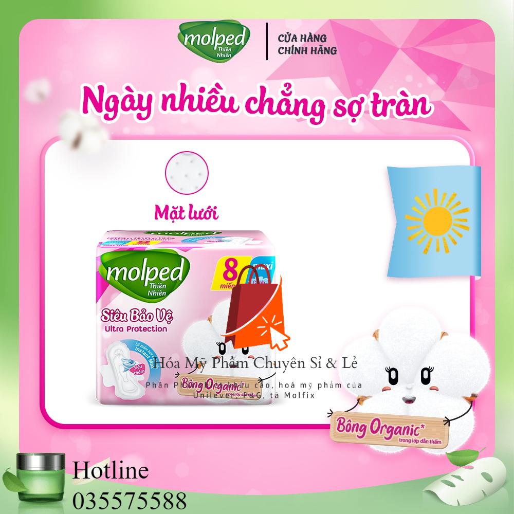 Molped Băng vệ sinh thiên nhiên Dày có cánh