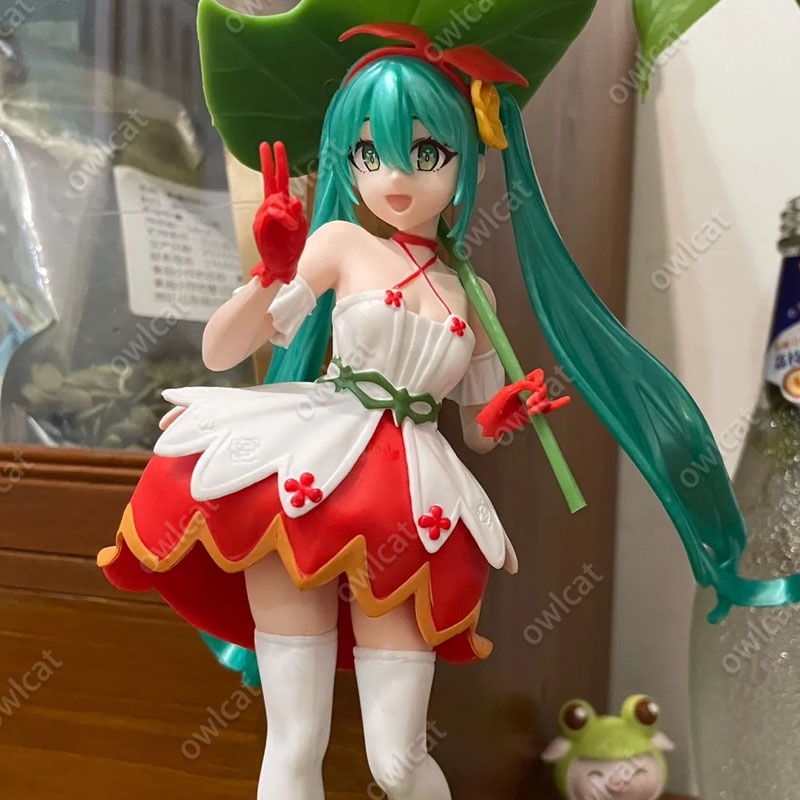 Mô Hình Nhân Vật VOCALOID Miku  21cm Hatsune Miku Virtual Idol Thumbelina Little Tiny Fairy Tales Series TAiTO PVC Figure Piapro Packed in Box Model