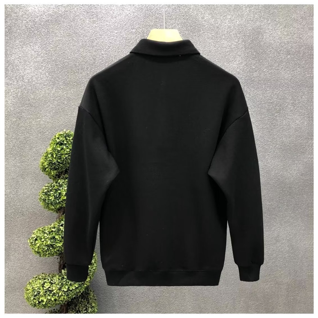 Áo Thun polo Tay Dài Phong Cách Đường Phố Thời Trang Xuân Thu 2023 Mới Cho Nam