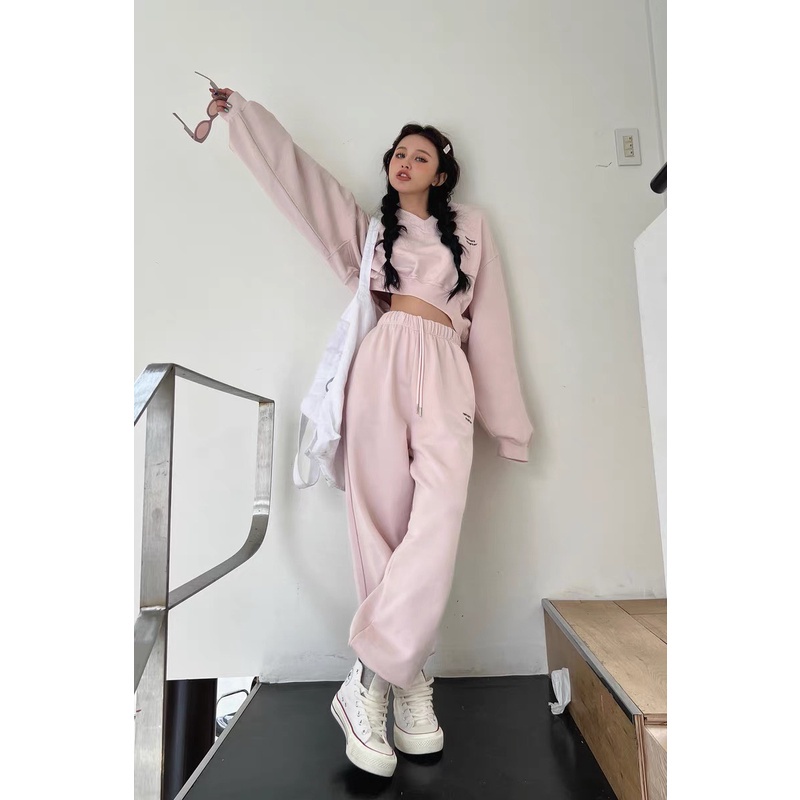 Set bộ thêu 3 màu tay dài