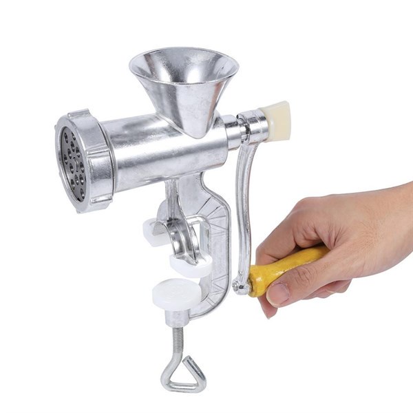 Máy xay thịt bằng tay inox