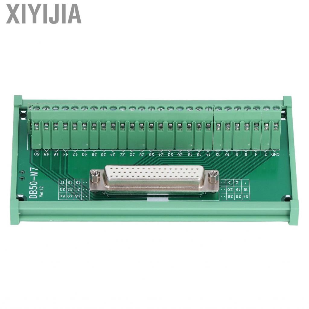Xiyijia DC60V 0.2Nm DB50 To Terminal Connector Adapter  PCB Board Straight Female