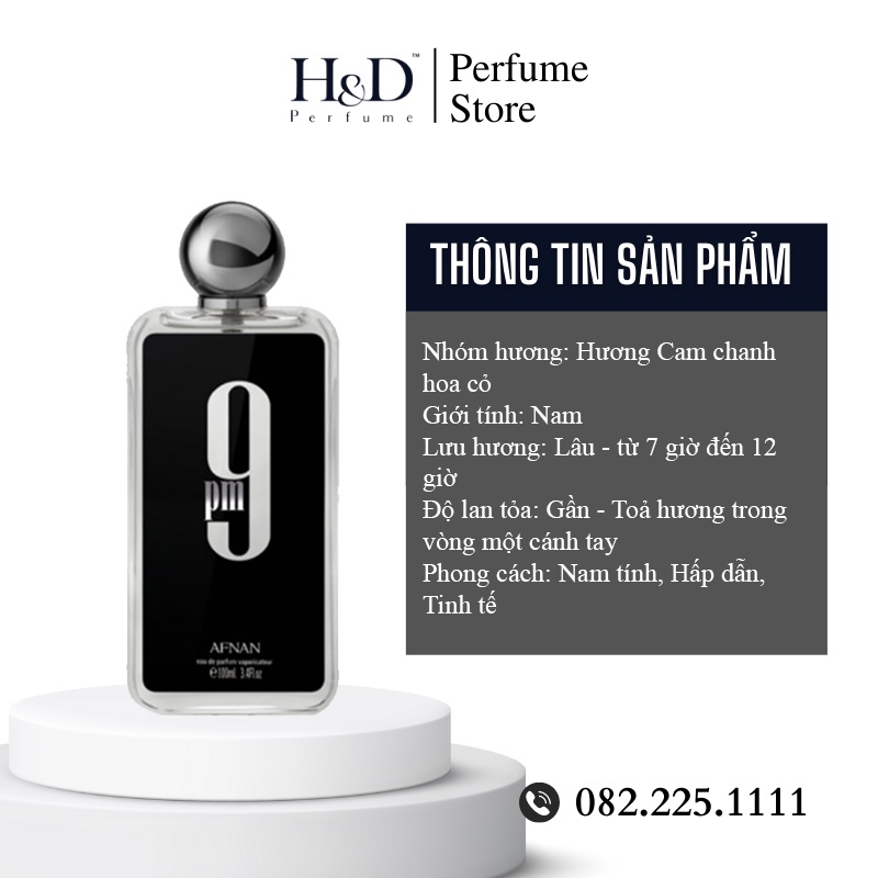 Mẫu thử 1ml Nước hoa nam Armaf Ventana Pour Homme sang trọng nam tính HD Perfume Store