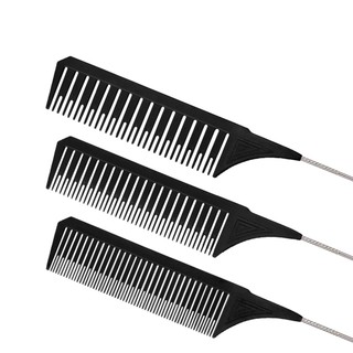 Set 3 Lược Chải Tóc Tạo Kiểu Nhuộm Tóc Highlight