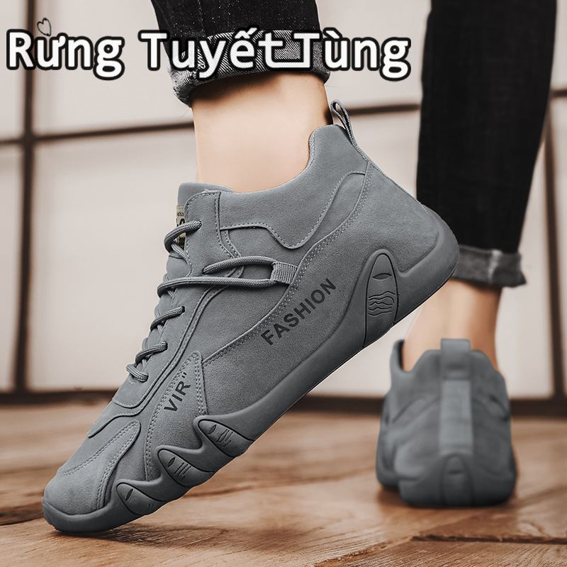 Giày thể thao SHANMUSENLIN đế bệt thời trang cho nam