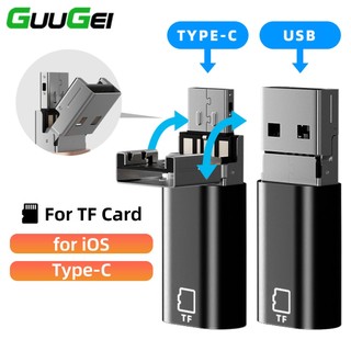 Guugei đầu đọc thẻ nhớ tf 2 trong 1 cổng usb 2.0 micro sd