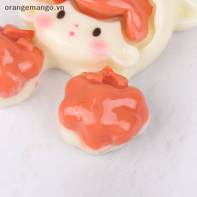 Orangemango Set 5 Kẹp Tóc Nhựa Hoạt Hình anime kuromi kawaii diy Trang Trí Điện Thoại Trẻ Em vn