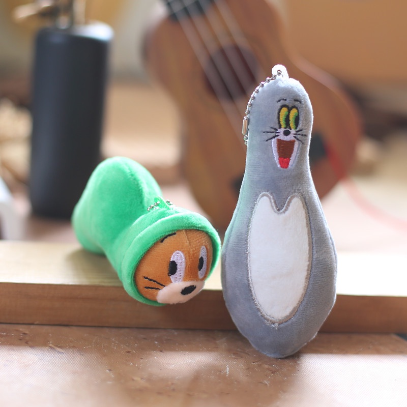 Ere1 Thú Nhồi Bông Hình tom Và jerry Treo Ba Lô Cho Bé