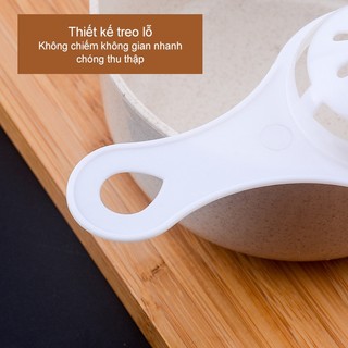 Dụng cụ vớt tách lòng đỏ trứng và lòng trắng trứng nhanh chóng tiện lợi -menta shop