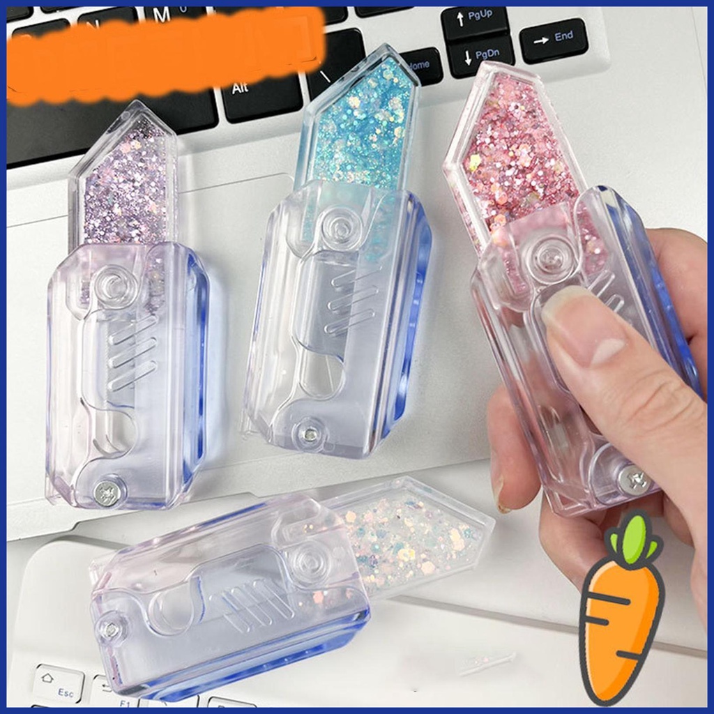 Đồ Chơi Cát Chảy In Hình Cà Rốt 3d Giúp Giảm Căng Thẳng