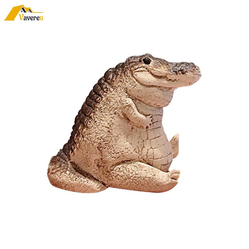 Tượng Cá Sấu Trang Trí Sân Vườn