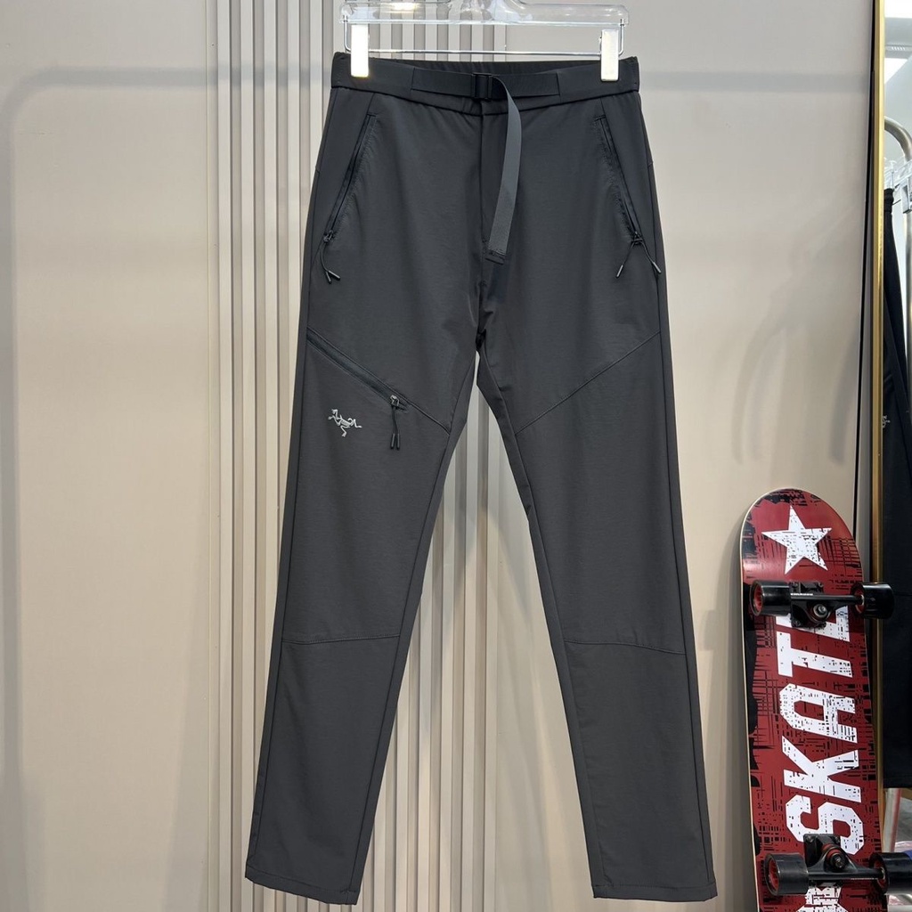 XD52 ARC'TERYX 23 autumn men's outdoor casual pants waterproof breathable soft shell pants elastic slim thick material quick-drying pants men