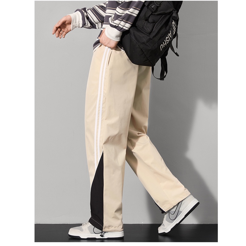 Plus Quần Dài Lưng Cao Dáng Ôm Thời Trang Đường Phố Cá Tính Cho Nam