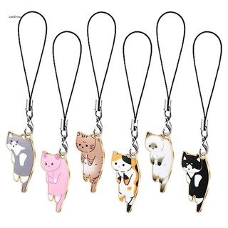 ✿ dây đeo điện thoại / móc khóa hình mèo dễ thương