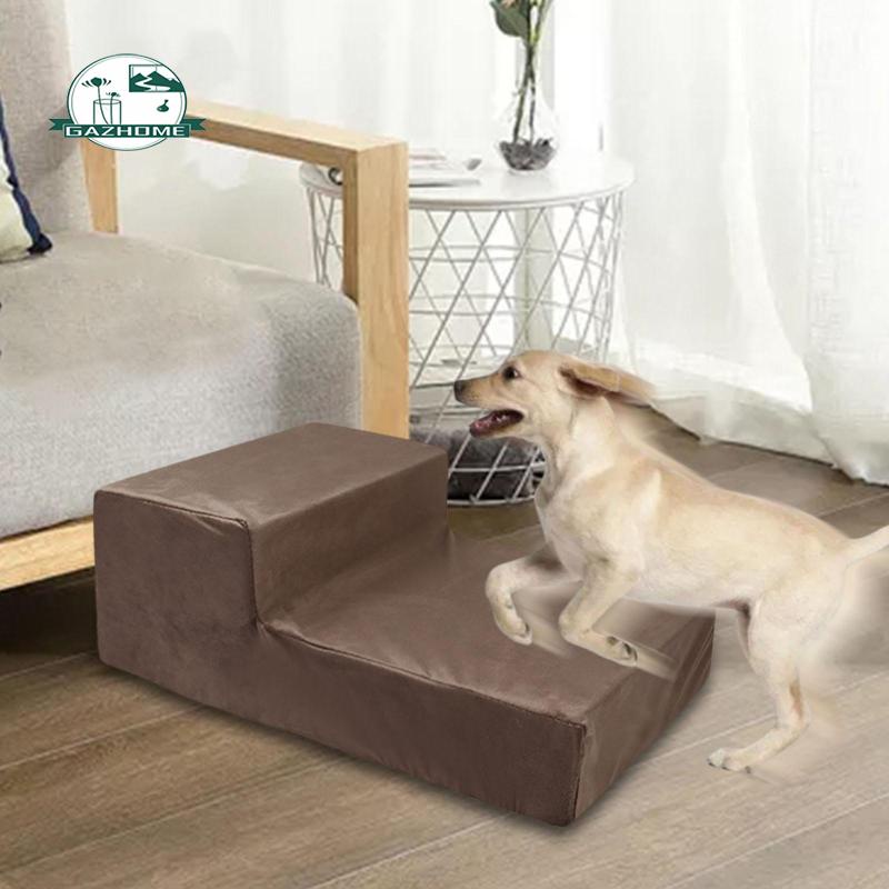 Bậc Thang 2 Bước Có Thể Tháo Rời Kèm Vỏ Bọc Bậc Thang Cho Thú Cưng