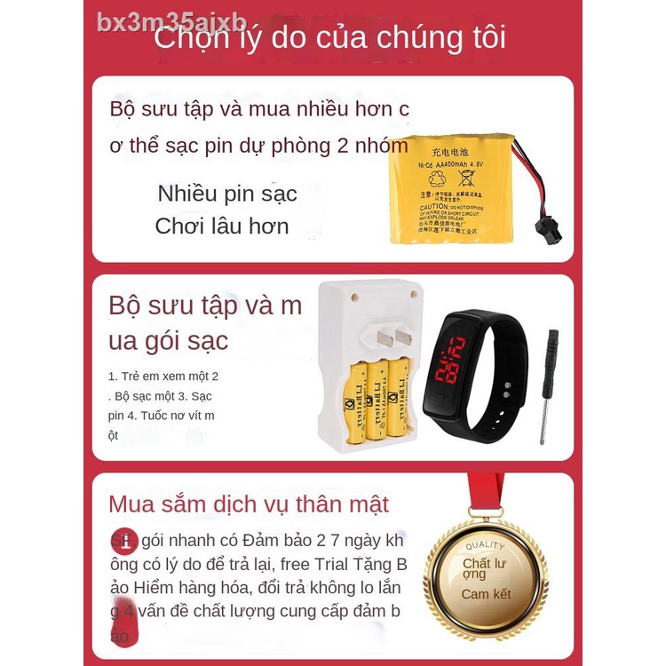 ✔ △ Shuangying đồ chơi trẻ em điều khiển từ xa máy xúc sạc máy móc hợp kim máy xúc điện máy xúc kỹ thuật x