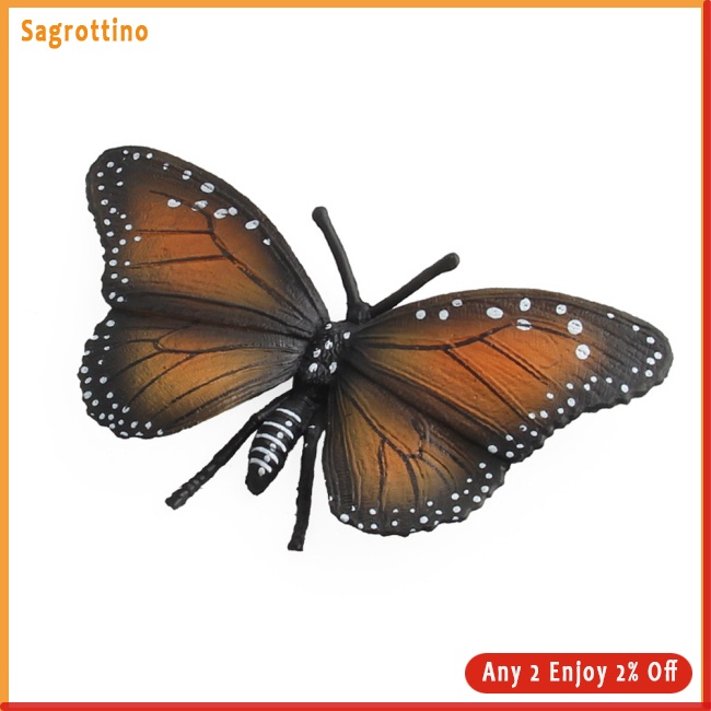Sag Mô Hình Côn Trùng Bướm Sống Động Như Thật Cho Bé