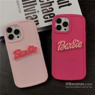 Iphone Ốp Điện Thoại Mềm Họa Tiết Búp Bê barbie 3d diy Cho Iphonex 15 14 13 12 11 pro max x xr xs max 7 8 plus