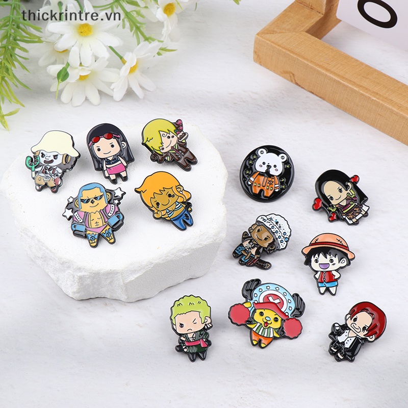 Huy Hiệu Cài Áo Hình anime one Piece vn