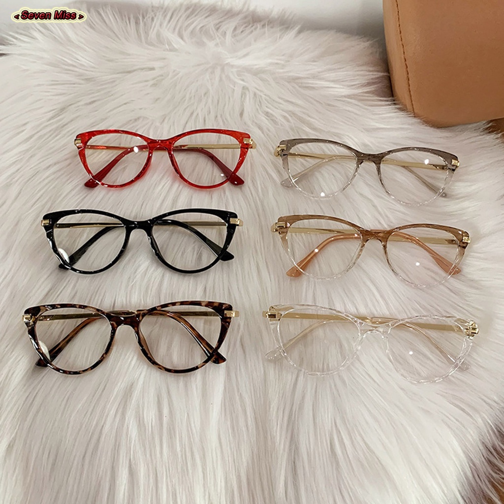 Kính Mát Mắt Mèo Gọng Kim Loại Chống Chói Mắt