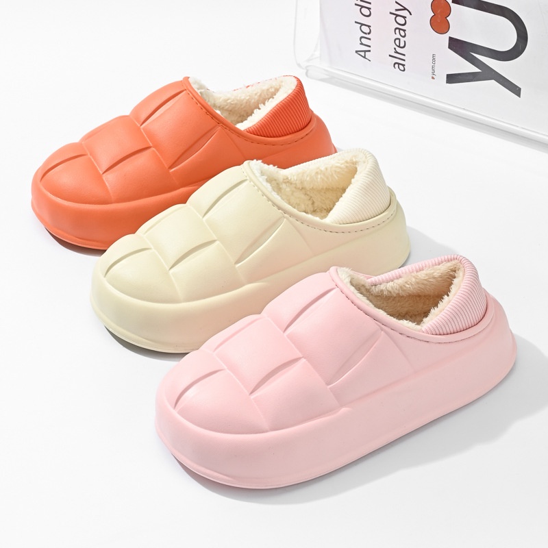 🤩sản phẩm mùa đông mới🤩Dép bông chống trượt ấm áp dành cho nam và nữ