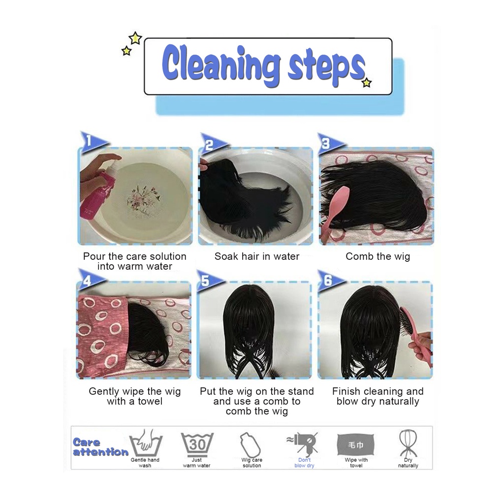 Tóc Giả Thời Trang Âu Mỹ Màu gradient Bắt Sáng Cho Nữ