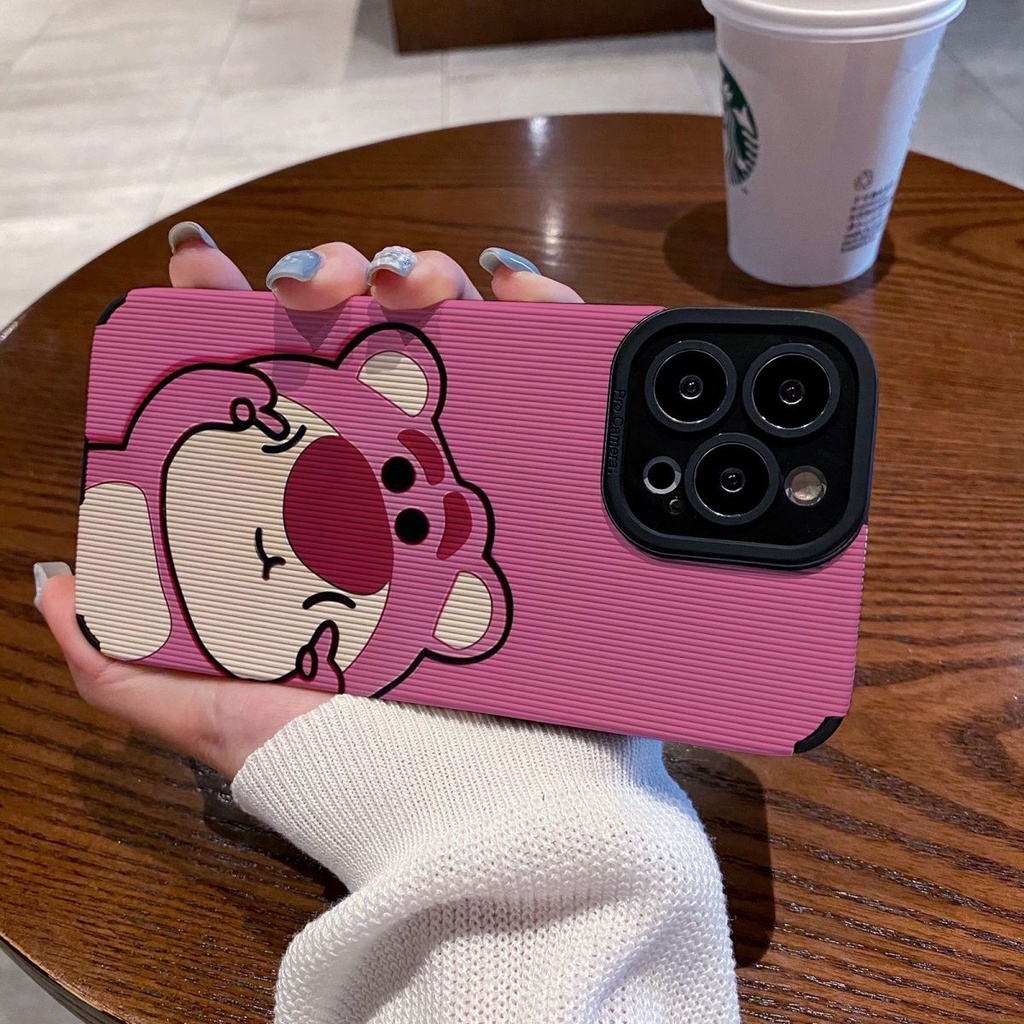Dễ Thương Ốp Điện Thoại Chống Rơi Hình Gấu Đáng Yêu Cho iphone x / xr / xsmax / 7p 14 / 13 / 12 / 11