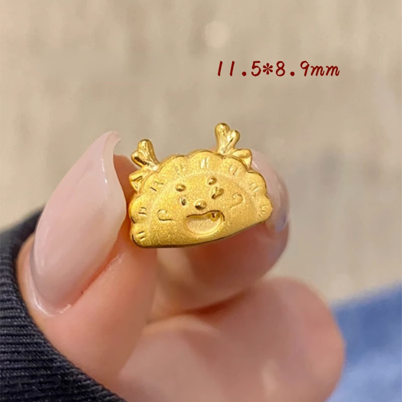 Vòng Tay Mã Não May Mắn Mặt Hình Rồng