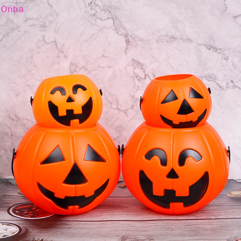 Onba Hộp Đựng Kẹo Hình Quả Bí Ngô halloween vn