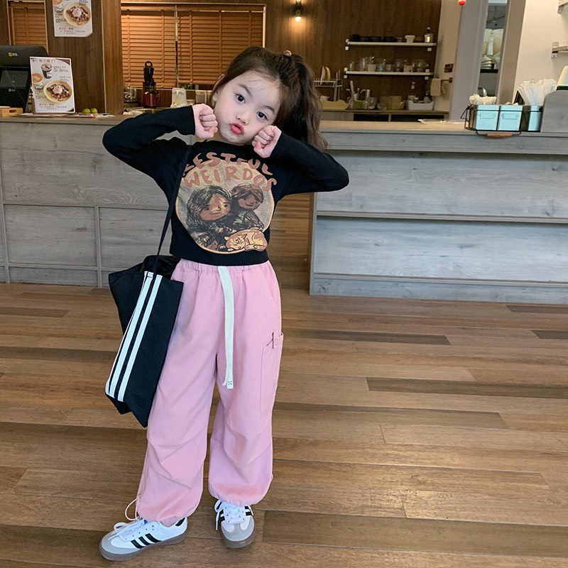 ÁO THUN CROTOP DÀI TAY IN HÌNH ĐÁNG YÊU CHO BÉ- HÀNG QCCC