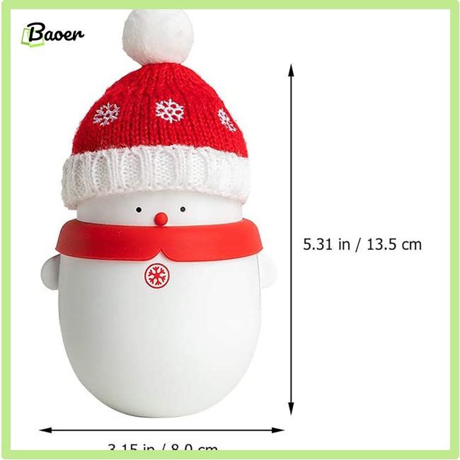 Máy Sưởi Ấm Tay Mùa Đông mini 10w 2 Cổng Sạc usb Chính Hãng 100% Hình Người Tuyết