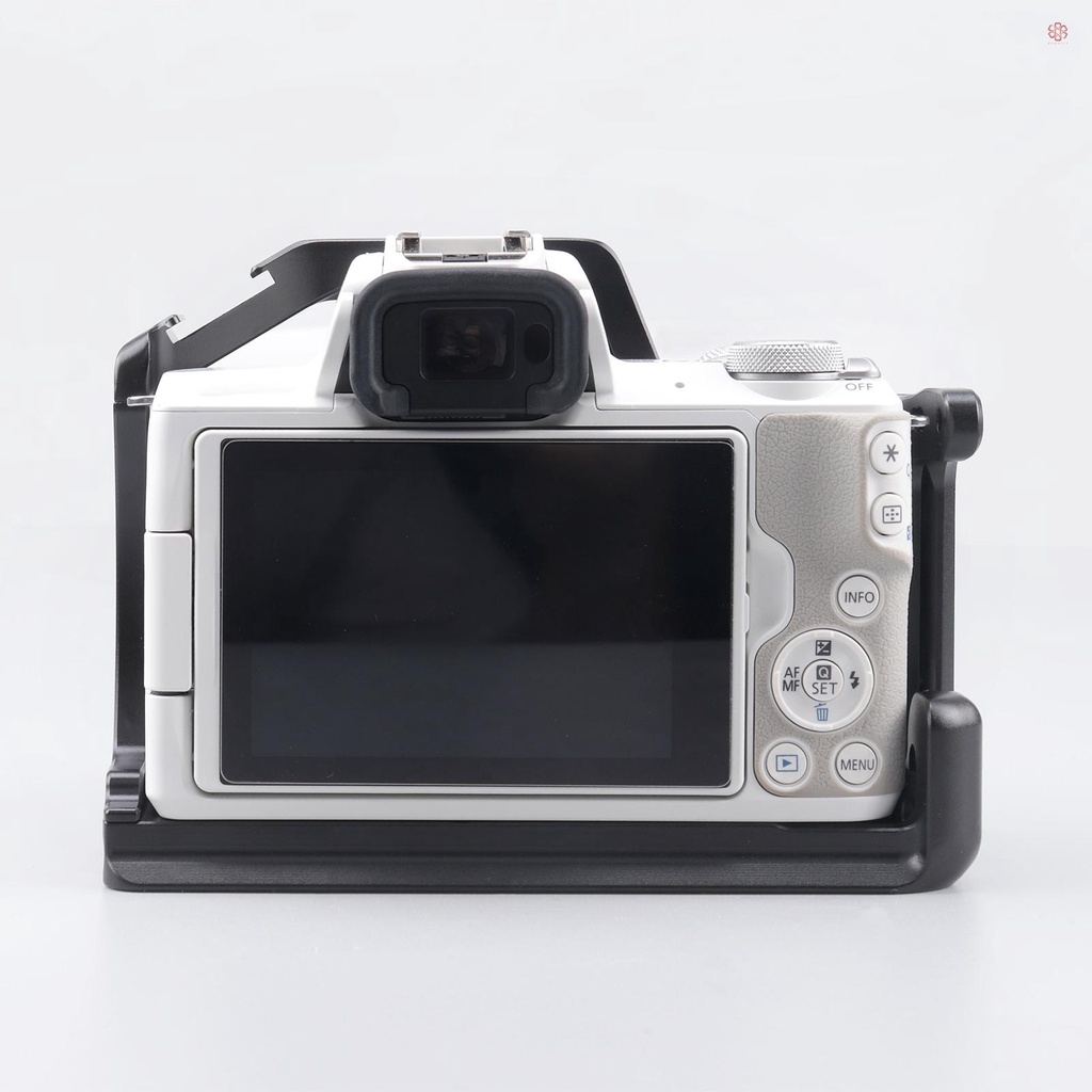 Khung Hợp Kim Nhôm Thay Thế Cho Máy Ảnh canon m5 m50 m50ii Với Lỗ Vít 1 / 4 inch & 3 / 8 inch