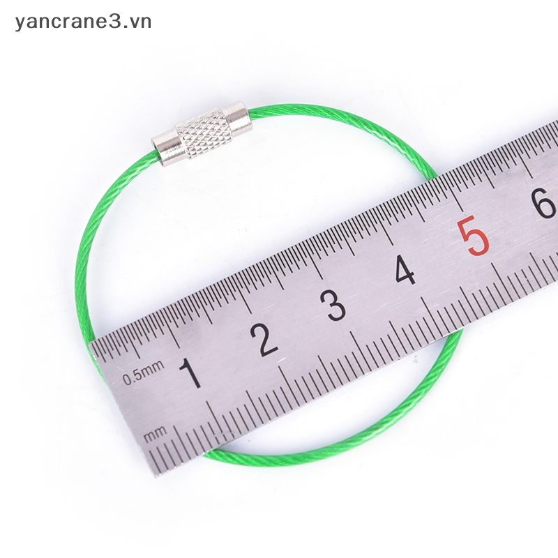 Vòng Khóa Dây Cáp Chìa Khóa Bằng Thép Không Gỉ yancrane3.vn} yancrane3