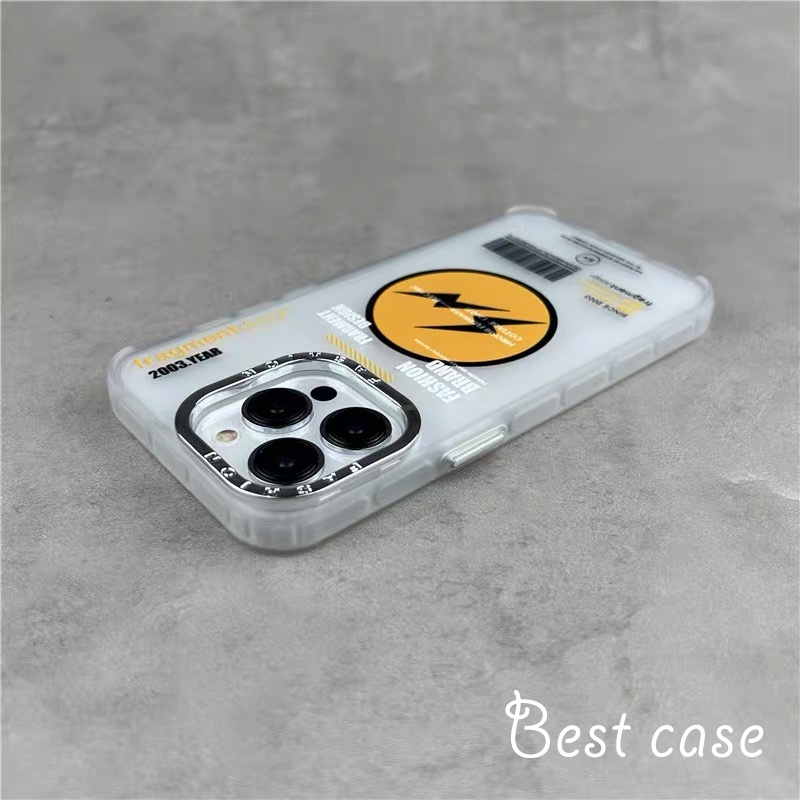 Ốp Điện Thoại acrylic Cứng In Hình Tia Chớp Cho iphone 11 12 13 14 15 pro max