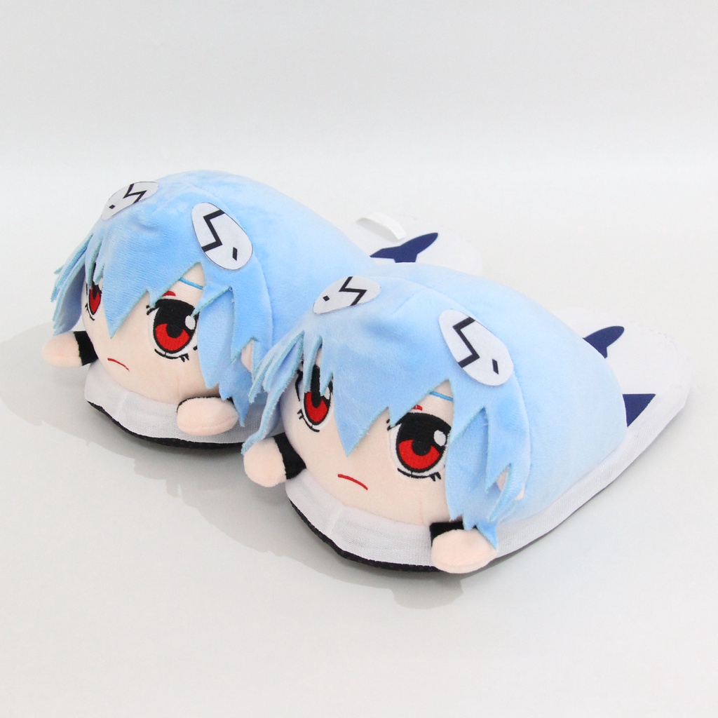 Dép Bông Đi Trong Nhà Ấm Áp Mùa Đông Hình evangelion ayanami rei ling polly