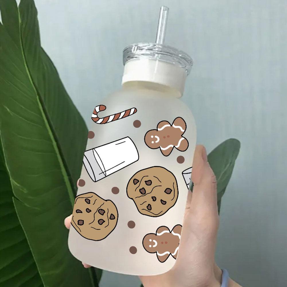 Sticker Dán Chống Tia uv dtf y1e0 Nhiệt Độ Cao r7e0 Họa Tiết Hoạt Hình Giáng Sinh