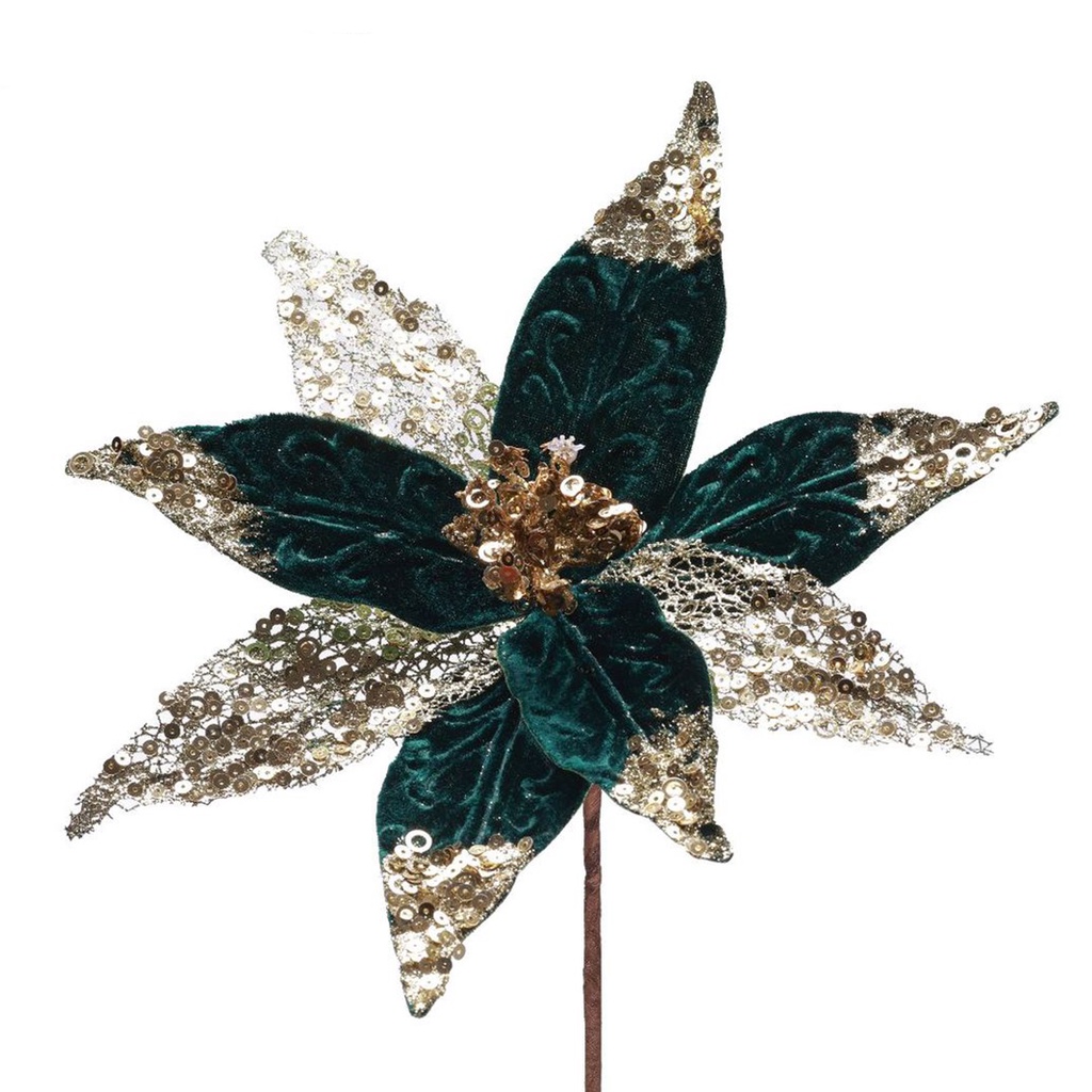 Hoa Bằng Vải + Nhựa Trang Trí Giáng Sinh