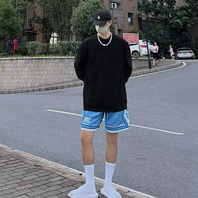 Áo thun dài tay màu unisex form rộng… áo thun mỹ labsion labsion winter
