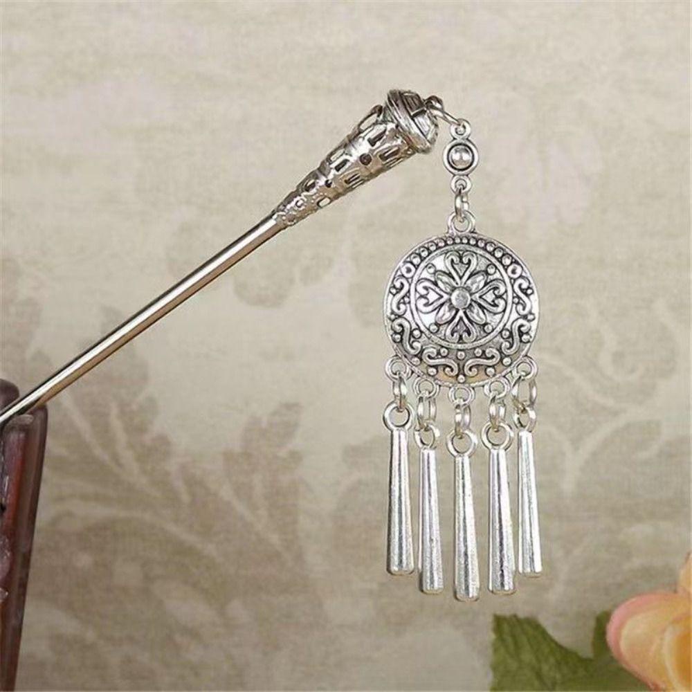 Mxbeauty Trâm Cài Tóc Kim Loại Hình Bướm Phong Cách Trung Hoa Cổ Điển Cho Nữ