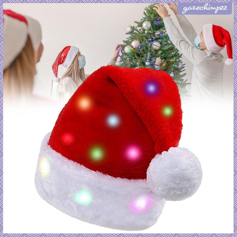 Mũ Đèn led Chiếu Sáng Từ Phụ Kiện Hóa Trang Giáng Sinh