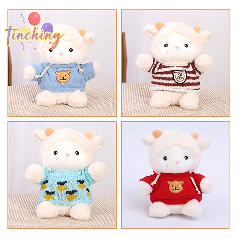 Cừu Nhồi Bông Mềm Mại Dễ Thương Dùng Làm Gối Ôm